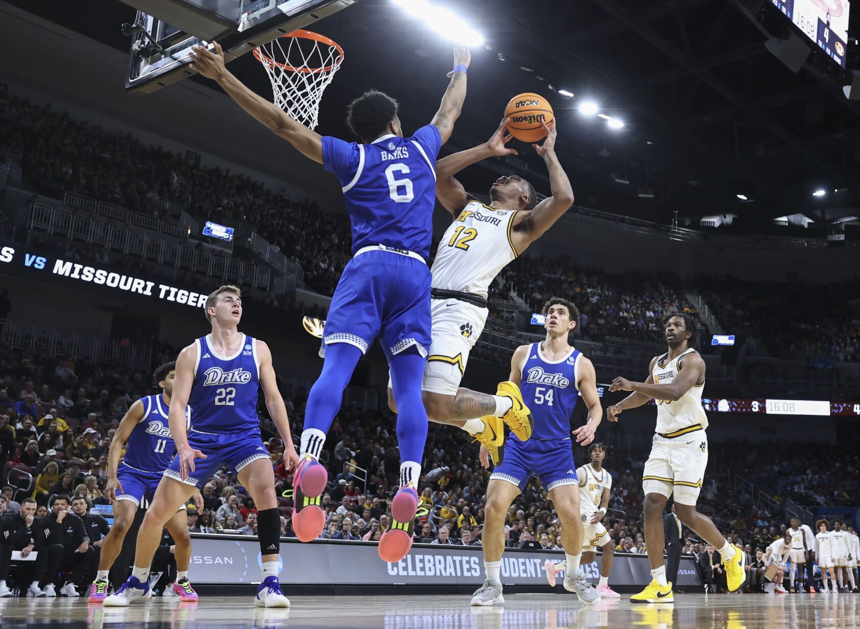 NCAA Drake Missouri Basketball